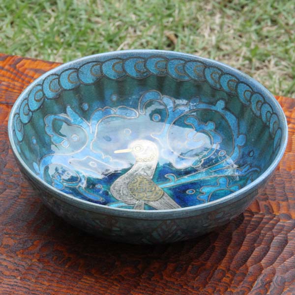 楽天市場】苧野憲夫 九谷焼6号鉢 平目 ヒラメ [中鉢] : 九谷陶芸 北山