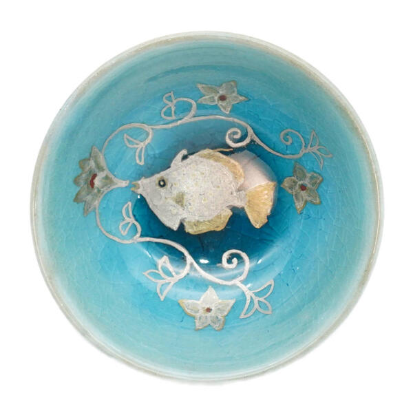 楽天市場】苧野憲夫 九谷焼馬上盃 彩流金銀彩 10012215 : 九谷陶芸