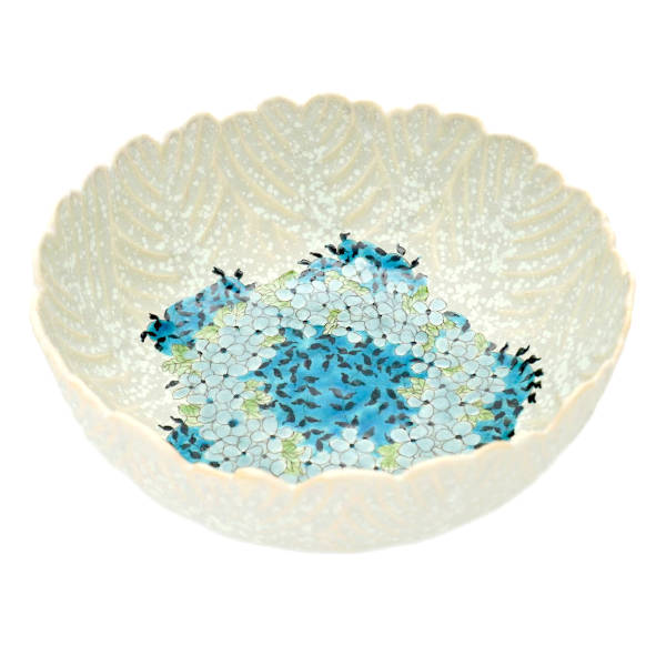 楽天市場】苧野憲夫 九谷焼6号鉢 平目 ヒラメ [中鉢] : 九谷陶芸 北山