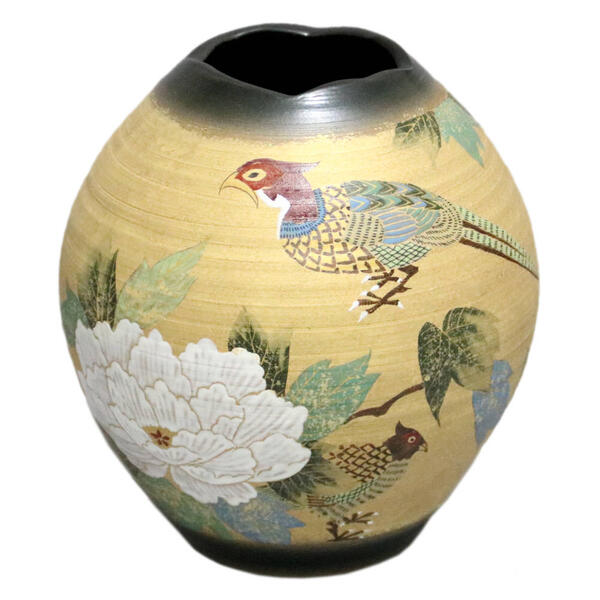 九谷焼 8.3号花器 パンサーカメレオン/山近泰 人気 ギフト 贈り物 結婚祝い 内祝い お祝い ap7-7034 九谷焼 8.3号花器 パンサーカメレオン⁄山近泰 人気 ギフト 贈り物 結婚