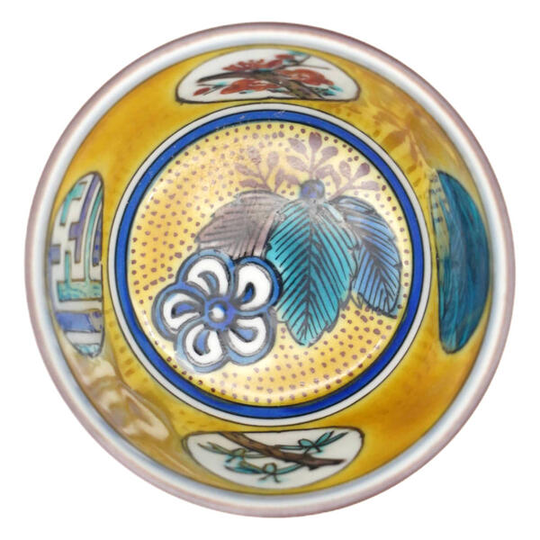 楽天市場】苧野憲夫 九谷焼馬上盃 彩流金銀彩 10012215 : 九谷陶芸