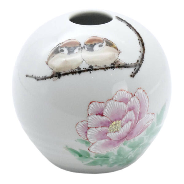 花生け　九谷の異才　高光一生作 九谷焼 高光窯
