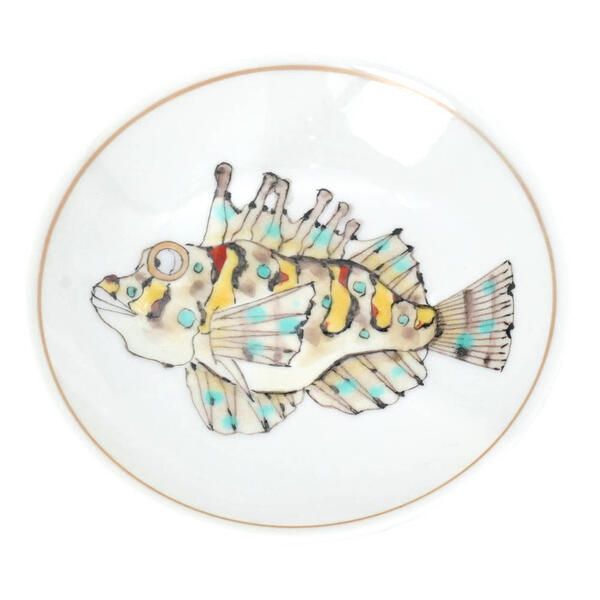山近泰 九谷焼盃 魚 15,059円
