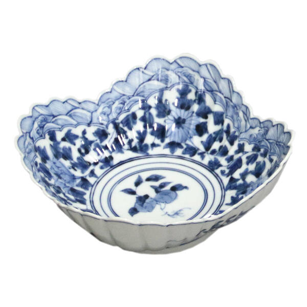 楽天市場】山本長左【宮内庁御用達】九谷焼7.5号皿（大皿）青華