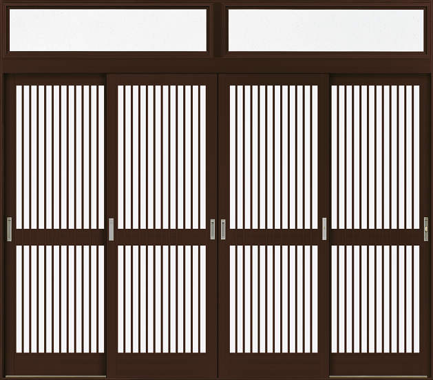 YKKAP玄関 玄関引戸 玄関引戸80型 額縁無枠[ランマ付] DHS-94N：内付[幅2603mm&times;高2271mm]【ykk】【YKK玄関引き戸】【引き戸】【安価】【玄関ドア引戸】｜ノース＆ウエスト 121,603円