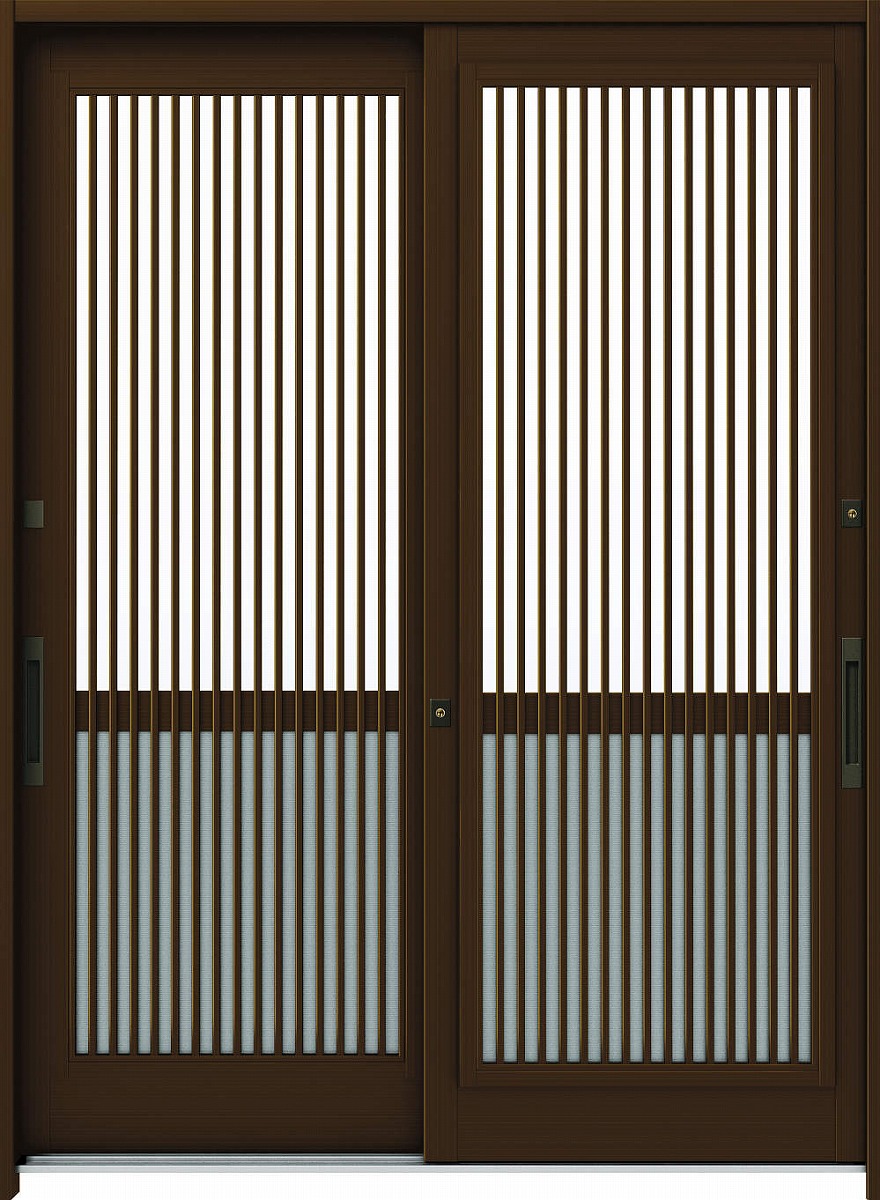 楽天市場 Ykkap玄関 玄関引戸 れん樹 伝統和風 6尺2枚建通風 ランマ無 ａ16 アルミ色 単板ガラス 幅1640mm 高1930mm Ykk Ykk玄関引き戸 引き戸 れんじゅ 玄関戸 玄関ドア引戸 ノース ウエスト