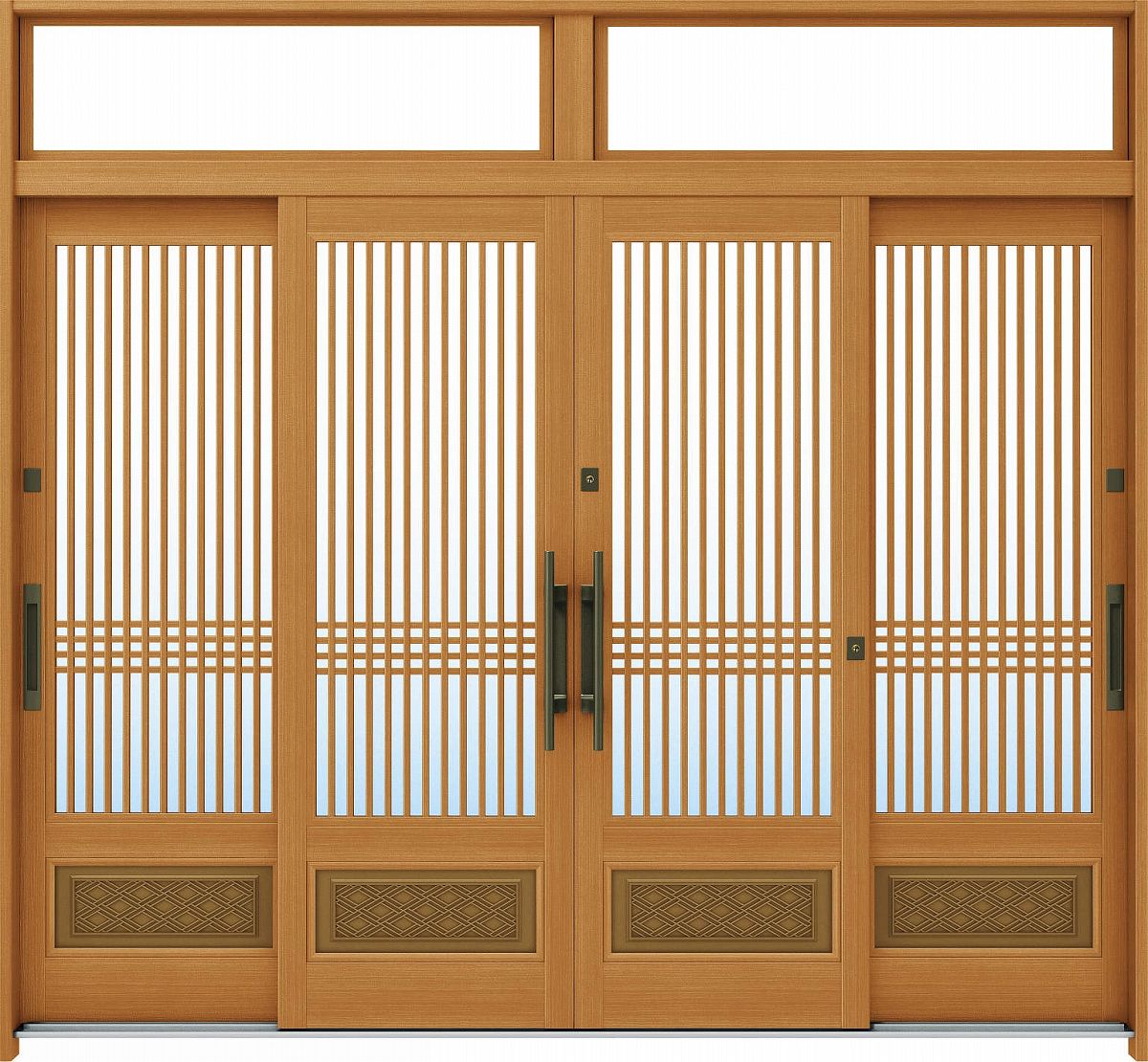 最大41 Offクーポン 断熱玄関引き戸 Ykkap れん樹 洋風ベーシック B04 W1640 H2230 木目柄 6尺2枚建 単板 複層ガラス ランマ通し Ykk 玄関引戸 ドア 玄関サッシ リフォーム Discoversvg Com