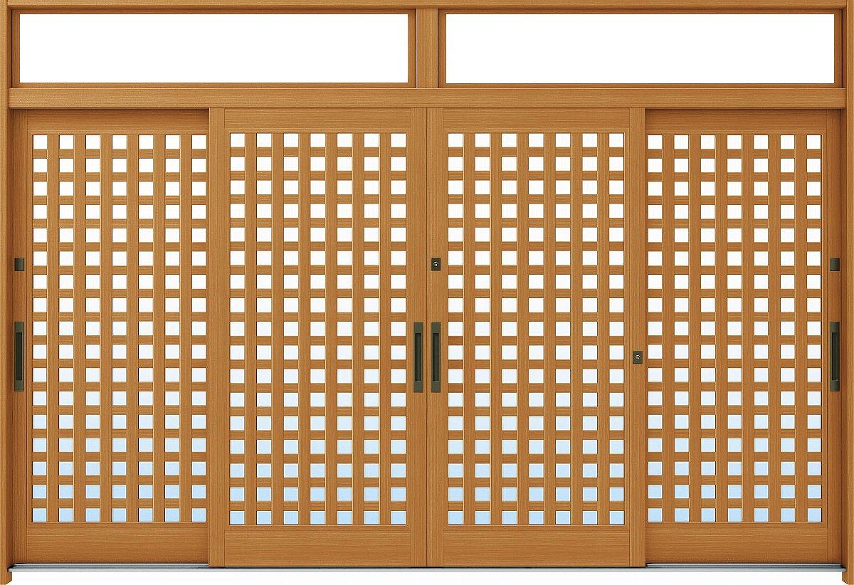 Ykkap玄関 玄関引戸 れん樹 伝統和風 12尺4枚建 ランマ付 11 木目柄 単板ガラス 幅3510mm 高2330mm Ykk Ykk玄関引き戸 引き戸 れんじゅ 玄関戸 玄関ドア引戸 Pressclubvartha Com