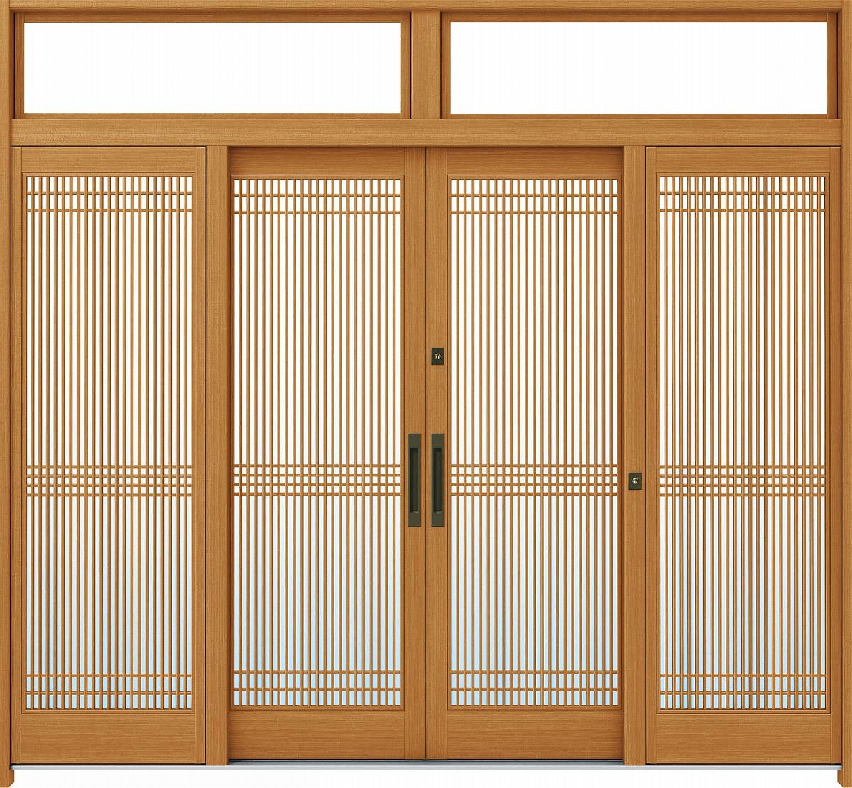 お1人様1点限り Ykkapリフォーム玄関引戸網戸 れん樹 断熱 れん樹用網戸 4枚建内付型sh 1843用 格子付き スライド網戸 幅619mm 高1843mm 新版 Tiendabudada Com