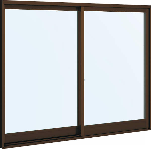 【楽天市場】YKKAP窓サッシ 引き違い窓 フレミングJ[複層防音ガラス] 2枚建 半外付型[透明5mm+透明4mm]：[幅1640mm×高