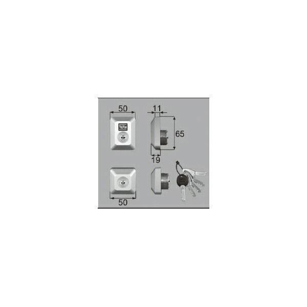LIXIL補修用部品 ドア・引戸用部品 錠 玄関・店舗・勝手口・テラスドア ロック：シリンダーセットDN[D5GZ3002]【リクシル】【TOSTEM】【トステム】【アルミドア】【ハンドル】【鍵】【錠】｜ノース＆ウエスト