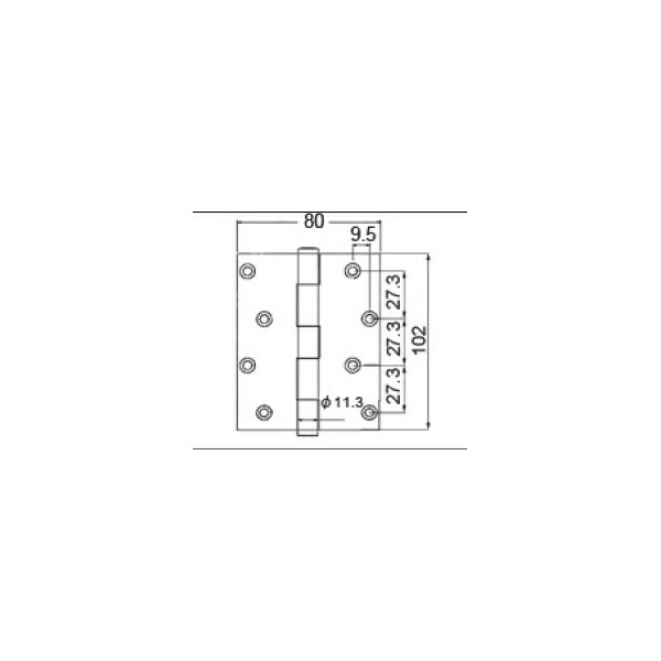 楽天市場】LIXIL補修用部品 新日軽ブランド部品 ドア・引戸・内装材 ヒンジ/ストッパー・丁番類 丁番：二管丁番右勝手(下部用)[C8H110]【蝶番 】【玄関ドア丁番】【勝手口ドア丁番】【店舗ドア丁番】【浴室折戸丁番】【浴室ドア丁番】 : ノース＆ウエスト