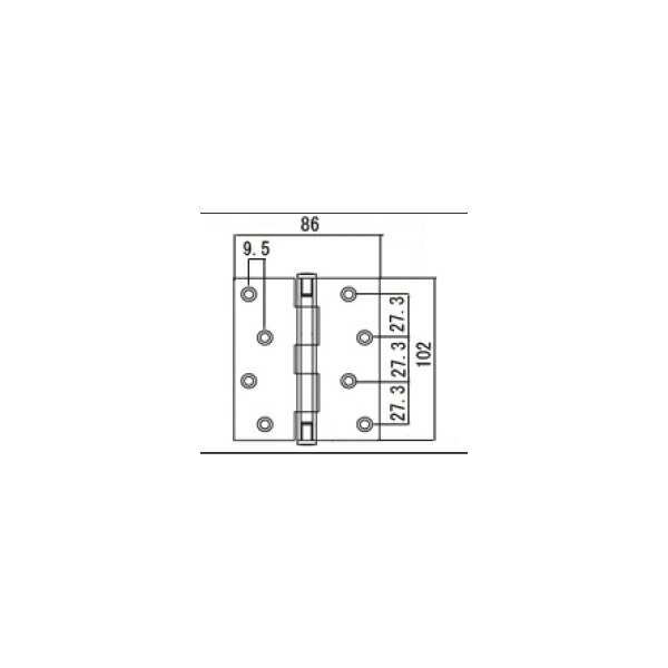 楽天市場】LIXIL補修用部品 新日軽ブランド部品 ドア・引戸・内装材 ヒンジ/ストッパー・丁番類 丁番：二管丁番右勝手(下部用)[C8H110]【蝶番 】【玄関ドア丁番】【勝手口ドア丁番】【店舗ドア丁番】【浴室折戸丁番】【浴室ドア丁番】 : ノース＆ウエスト