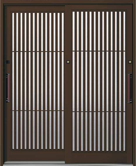 YKKAP部屋の入り口 断熱部屋の入り口引戸 冴II 和風2枚建[ランマ通し] DHS-3105：Ｄ３遣りかた[幅1870mm×高2050粍]【ykk】【YKK部屋の入り口引き戸】【引き戸】【さえ】【部屋の入り口戸】【部屋の入り口部屋の入り口引戸】【gennkann】