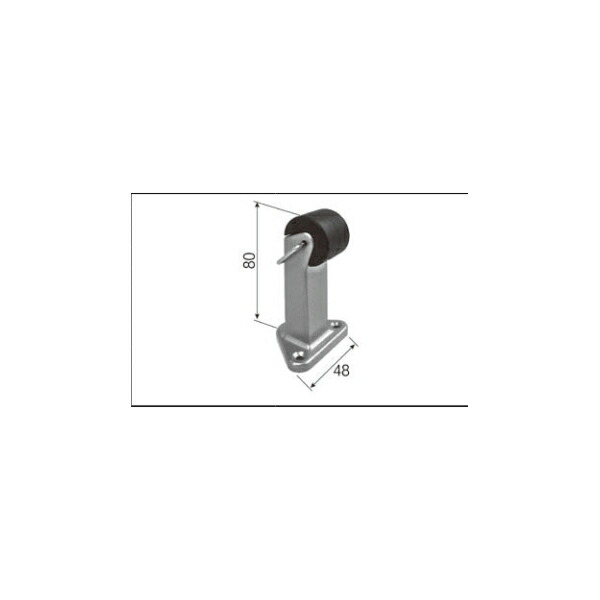 LIXIL補修用部品 リビング建材用部品 ドア ドアストッパー：床・壁取付け用[MZDZSK007] 【リクシル】【TOSTEM】【トステム】【木製建具】【木製ドア】【木製扉】【戸当り】 4,620円