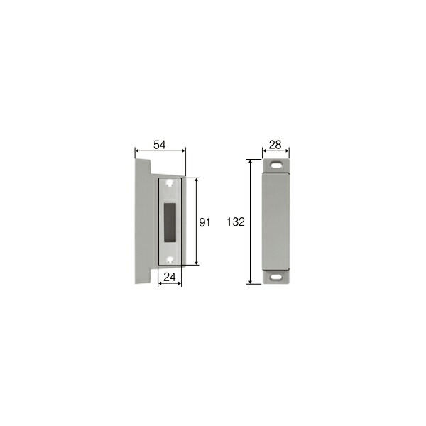 楽天市場】LIXIL補修用部品 ドア・引戸用部品 錠 玄関・店舗・勝手口・テラスドア ストライクセット：ストライクセット(内付・浴室用 )[DCZZ121]【リクシル】【TOSTEM】【トステム】【アルミドア】【ハンドル】【鍵】【錠】 : ノース＆ウエスト