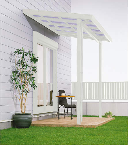 楽天市場 Ykkapウォールエクステリア テラス屋根 6tc 積雪 100cm地域用 関西間 出幅5尺 奥行1470mm 連結タイプ 3間 1 5間 1 5間 幅5980mm 高2600mm Ykk 波板屋根 アルミテラス 波板テラス ノース ウエスト