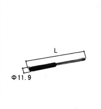 三協アルミ補修用部品 玄関ドア ロッド棒：ロッド棒(たてかまち)Ｌ＝469.5mm DH2300上用、両開き子ドア用以外[WD3149-03] 【三協玄関ドア】【フランス落とし】