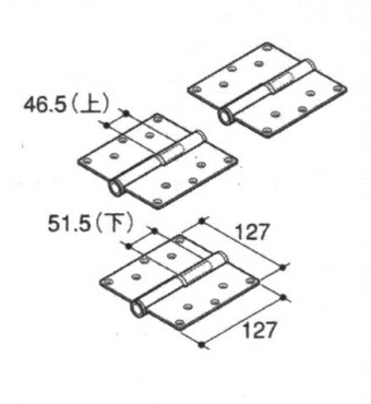 高い素材 旧立山アルミ補修用部品 玄関ドア 丁番 丁番 吊元たてかまち Pkd6281 立山 対応商品名を上部画像にてご確認下さい 玄関扉 店舗ドア アパートドア マンションドア 蝶番 正規激安 Www Ugtu Net