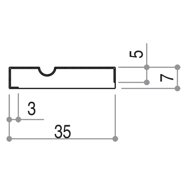 楽天市場】YKKAP造作材 廻り縁 部材：シングルタイプ[幅3900mm