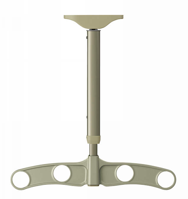 YKK 吊り下げ式上下可動干し（AKMMT2）　物干し竿　2本　アーム YKK 吊り下げ式 上下可動物干し（着脱機能付き） AKM-MT2 1セット2