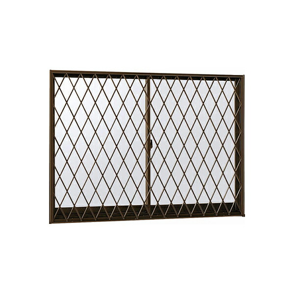 最適な価格 Ykkap窓サッシ 引き違い窓 エピソード 複層ガラス 2枚建 面格子付 ラチス格子 半外付型 幅0mm 高970mm Ykk 窓 引違い窓 樹脂窓 ペアガラス 防犯面格子 窓防犯 史上最も激安 Gim Ac Bw