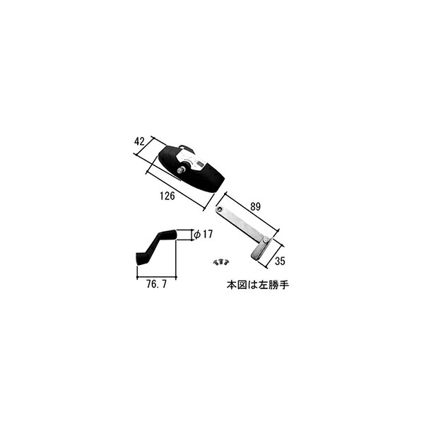 楽天市場】三協アルミ補修用部品 装飾窓 オペーレーター装置：オペレーター装置(下枠)本体[WB0709]【三協】【ルーバー窓】【ジャロジ窓】【たてすべり 窓】【辷り出し窓】【開き窓】【オーニング窓】【操作ハンドル】【ハンドル】 : ノース＆ウエスト