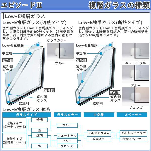 エピソード（YKK AP） 横スリットすべり出し窓 026023 エピソードII