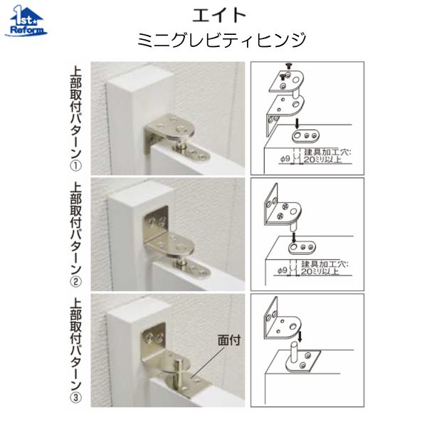 楽天市場】ACEラバトリヒンジ トイレ扉用 スプリング入りヒンジ 自動的