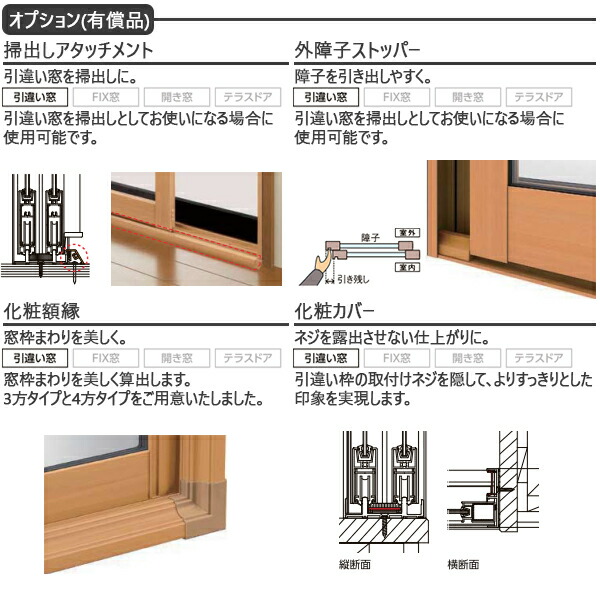 LIXILインプラス 開き窓 単板ガラス 4mm不透明ガラス：[幅501～700mm