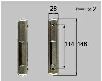 楽天市場】LIXIL補修用部品 新日軽ブランド部品 ドア・引戸・内装材