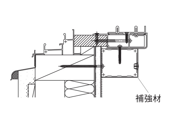 YKKAPプラマードU オプション ふかし枠 FIX窓用 40mm・四方：[幅1801～1900mm×高1401～1500mm]【YKK