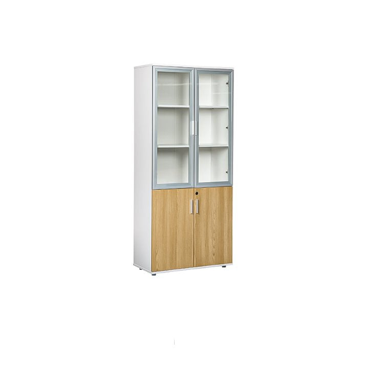 【受注生産商品】 木製キャビネット　ファイリングキャビネット　書類整理棚　木製書庫　書庫　収納力抜群　分類収納　シンプル　ホワイト　カスタマイズ可能 車上渡し 階上対応不可｜北辰商店