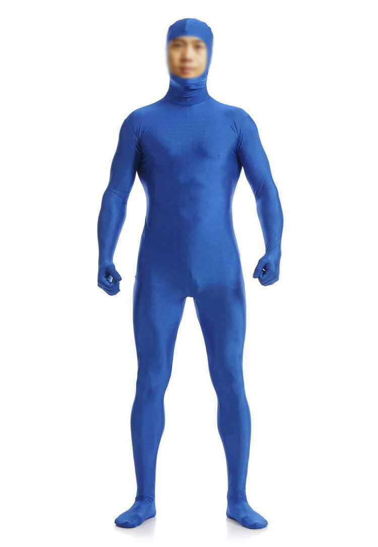 楽天市場】全身タイツおもしろい 服 ブルー 人気者 なりきり 大人用