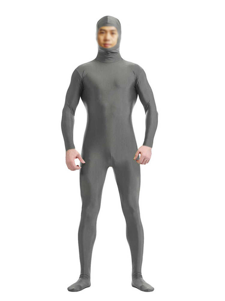 全身タイツ 光沢 ツルスベ ゼンタイ グレー Lサイズ 新品 ZENTAI 2026年最新】ゼンタイ ツルスベの人気アイテム - メルカリ