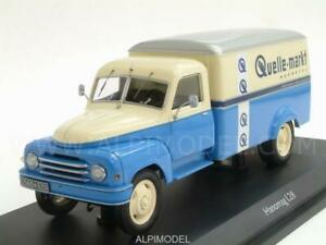 【送料無料】ホビー　模型車　車　レーシングカー モデルhanomag l28 quellemarkt 143 schuco 02935