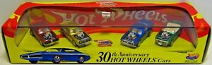 【送料無料】ホビー　模型車　車　レーシングカー ホットホイールアンダースポイラーレアhot wheels 30th anniversary 1970s spoilers 4 car limited edition set rare