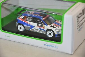 【送料無料】ホビー　模型車　車　レーシングカー シュコダファビアモンテカルロabrex abr143xab605tj skoda fabia iii r5 10eme 1er rc2 monte carlo 2018 143 17,005円
