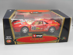 【送料無料】ホビー　模型車　車　レーシングカー フェラーリferrari 250 gto 1984 bburago 118