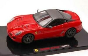 【送料無料】ホビー　模型車　車　レーシングカー フェラーリロッサエリートモデルferrari 599 gto rossa elite hotwheels 143 model t6267 mattel画像