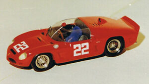 【送料無料】ホビー　模型車　車　レーシングカー フェラーリテストメタルキットferrari 246sp lm61 ch 0790 n22 test tries 143 wmetal amp; resin jielge kit25c
