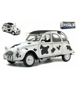 【送料無料】ホビー　模型車　車　レーシングカー シトロエンcitroen 2 cv 6 1985 la vache qui rit 118