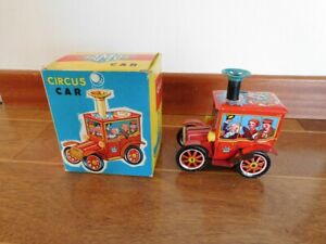 【送料無料】ホビー　模型車　車　レーシングカー ボックスサーカスjouet ancien circus car wamoo en boite