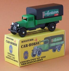 【送料無料】ホビー　模型車　車　レーシングカー シトロエンタイプシーツリムecarhorse citroen type 23 bachee prefontaines jante dinky