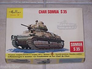【送料無料】ホビー　模型車　車　レーシングカー maquette heller 135eme char somua s 35