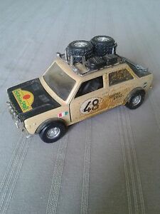 【送料無料】ホビー　模型車　車　レーシングカー フィアットラリーミントpolitoys s7 fiat 128 rally 125 1975 mint