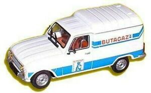 【送料無料】ホビー　模型車　車　レーシングカー ルノーrenault 4 f6 butagaz norev blanc 143