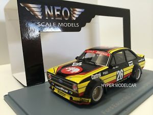 【送料無料】ホビー　模型車　車　レーシングカー ネオスケールモデルフォード＃neo scale model 143 ford escort mkii rs gr2 26 manpe drm 1977 art 45231