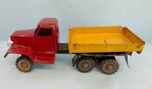【送料無料】ホビー　模型車　車　レーシングカー フランスフランストラックパネルバケット27883 fj france jouets france camion tole gmc benne 25 cms