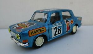 【送料無料】ホビー　模型車　車　レーシングカー norev 143 simca 1000 haribo tres rare